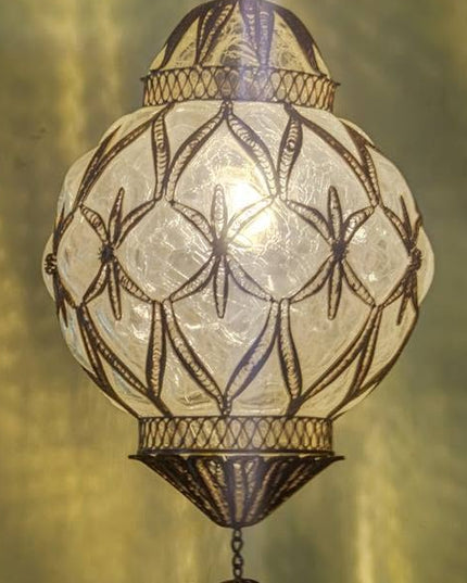 Blown Glass Lamp