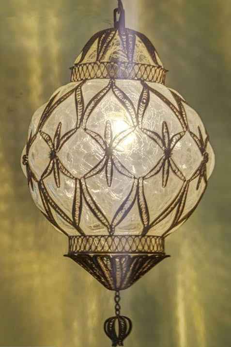 Blown Glass Lamp