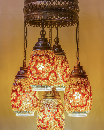 Chandelier - 5 Glasses #4