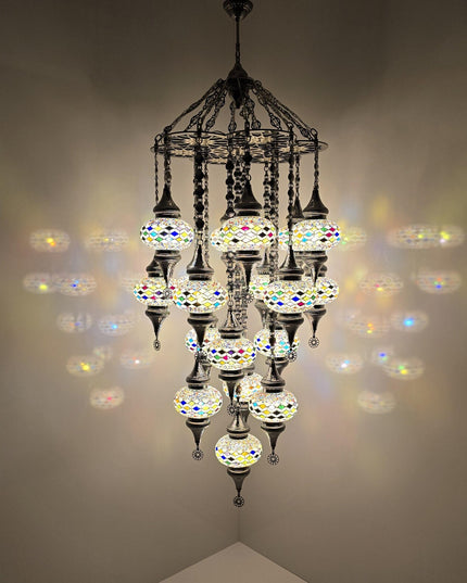 Mosaic Chandelier