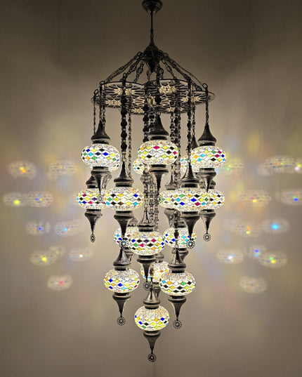 Mosaic Chandelier