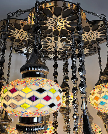 Mosaic Chandelier