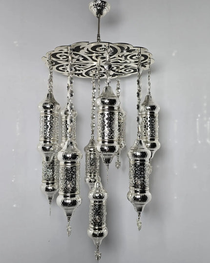 Lasercut Moroccan Chandelier