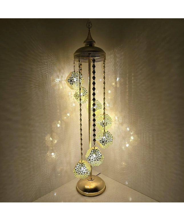 Moroccan Spiral Floor Lamp