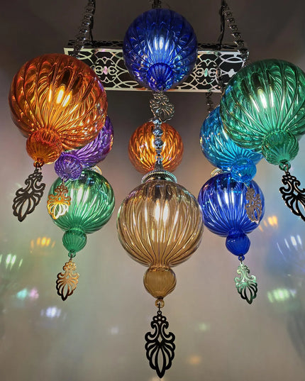 Pyrex Chandelier