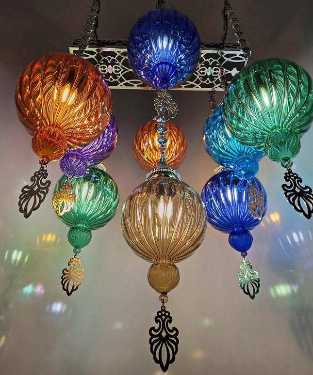 Pyrex Chandelier