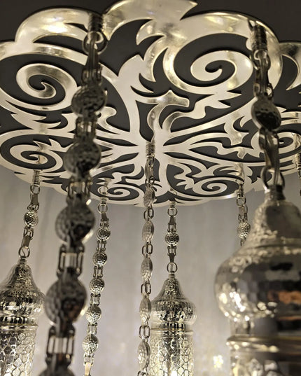 Lasercut Moroccan Chandelier
