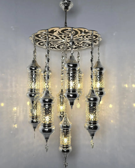 Lasercut Moroccan Chandelier