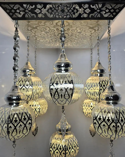 Moroccan Special Handcrafted Large Chandelier