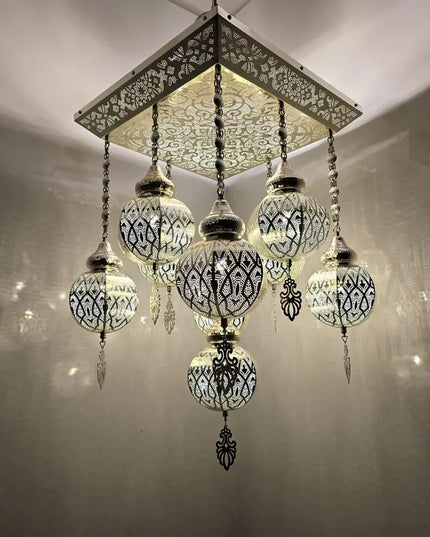 Moroccan Special Handcrafted Large Chandelier