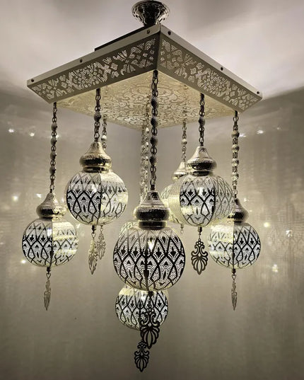 Moroccan Special Handcrafted Large Chandelier