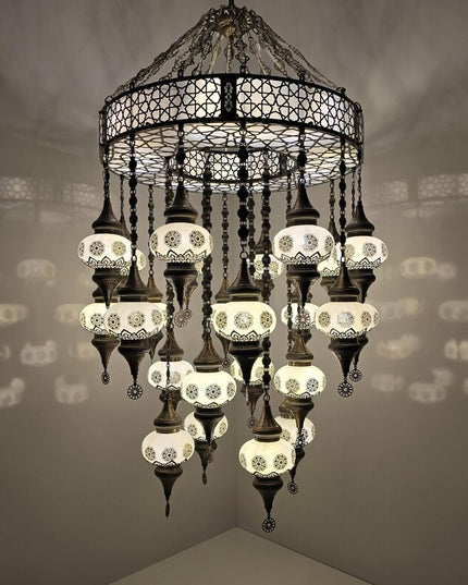 Lasercut Large Chandelier