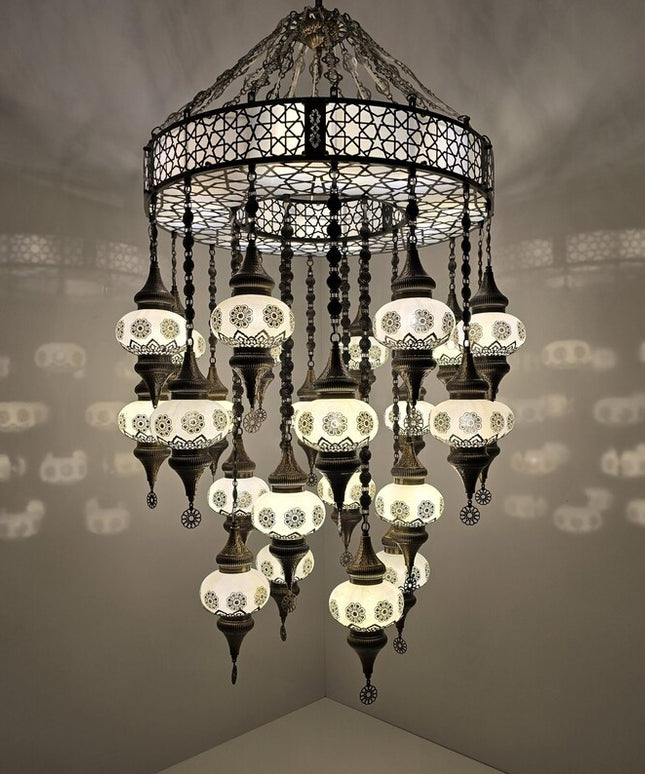Lasercut Large Chandelier