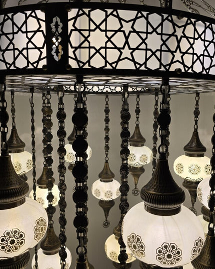 Lasercut Large Chandelier