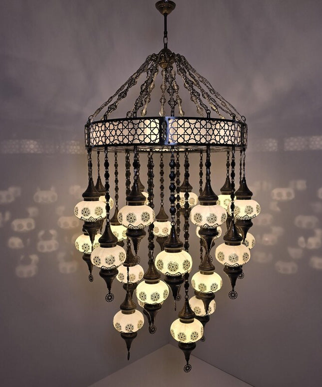 Lasercut Large Chandelier